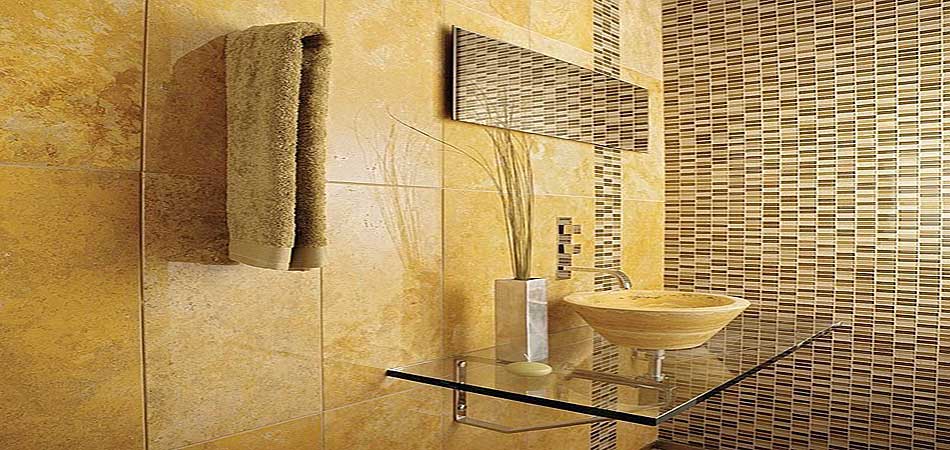 Travertine Shower